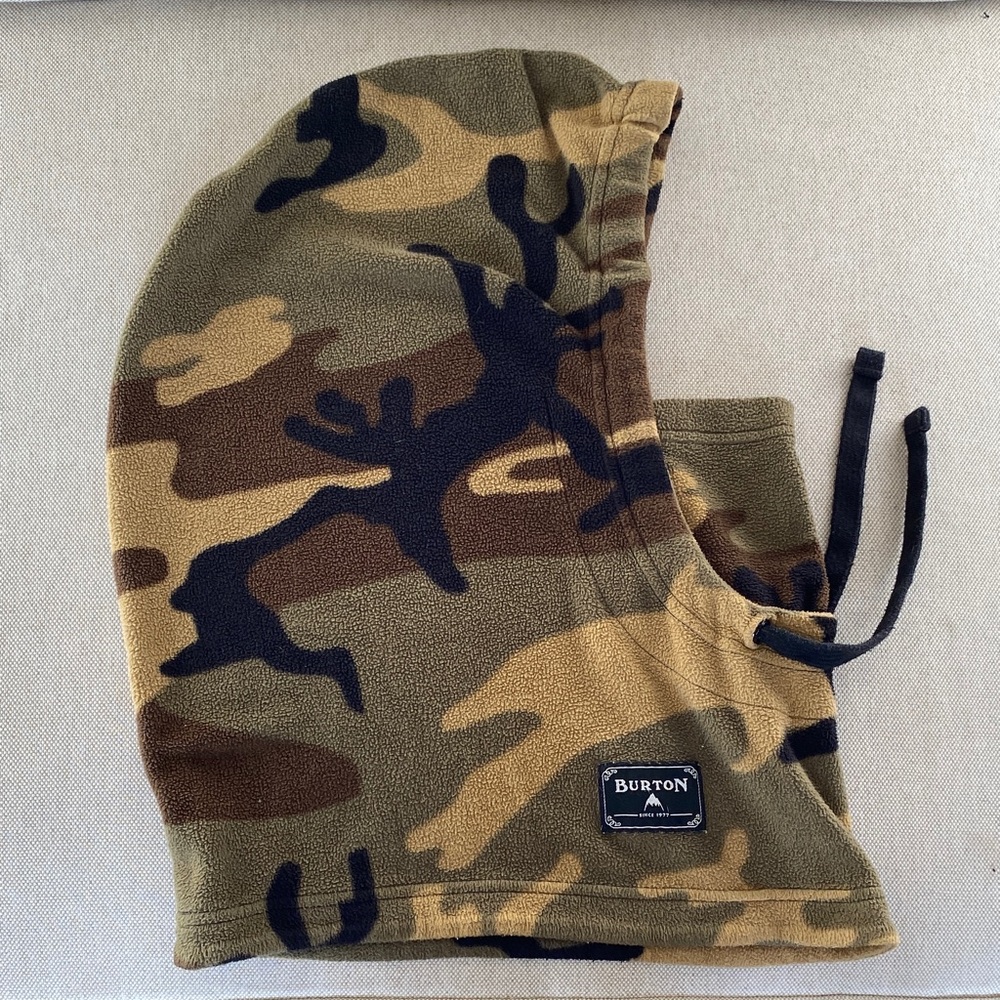 Burton Camo Fleece Hood for Men